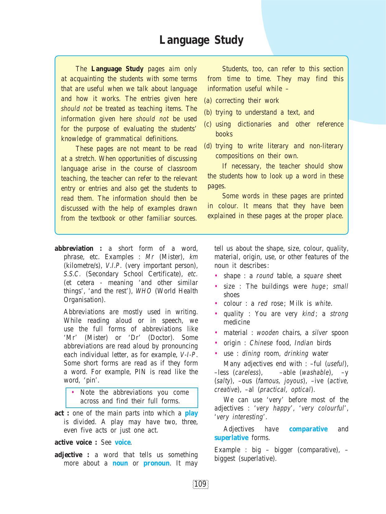 Maharashtra Board Class 9 English Textbook - Page 119