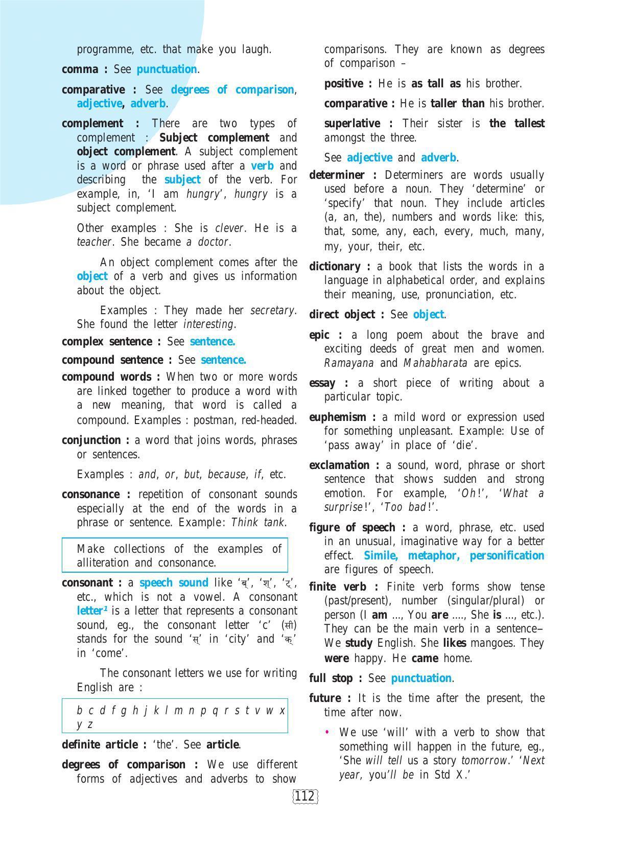 Maharashtra Board Class 9 English Textbook - Page 122