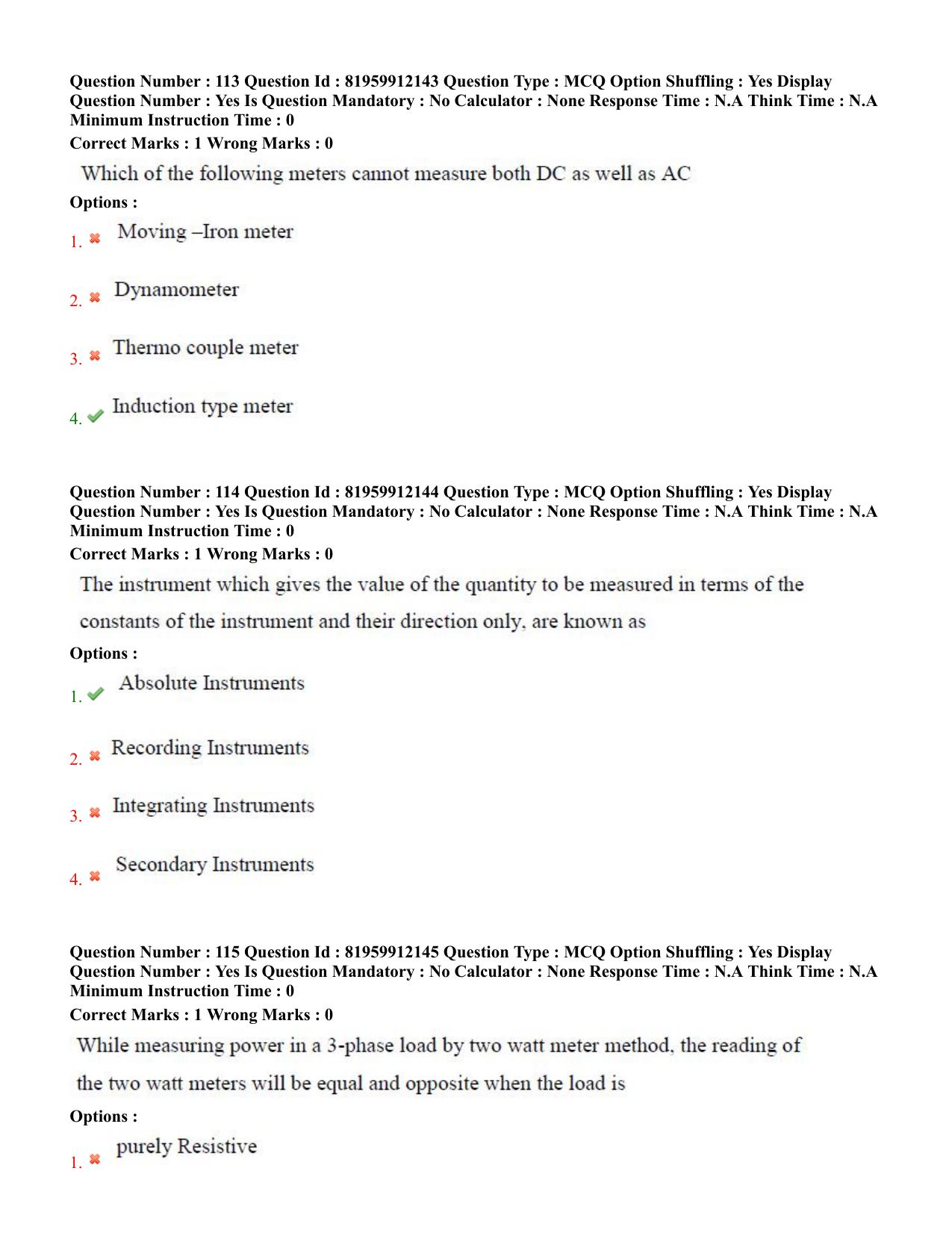 TS ECET 2022 Electrical and Electronics Engineering Question Paper - Page 55