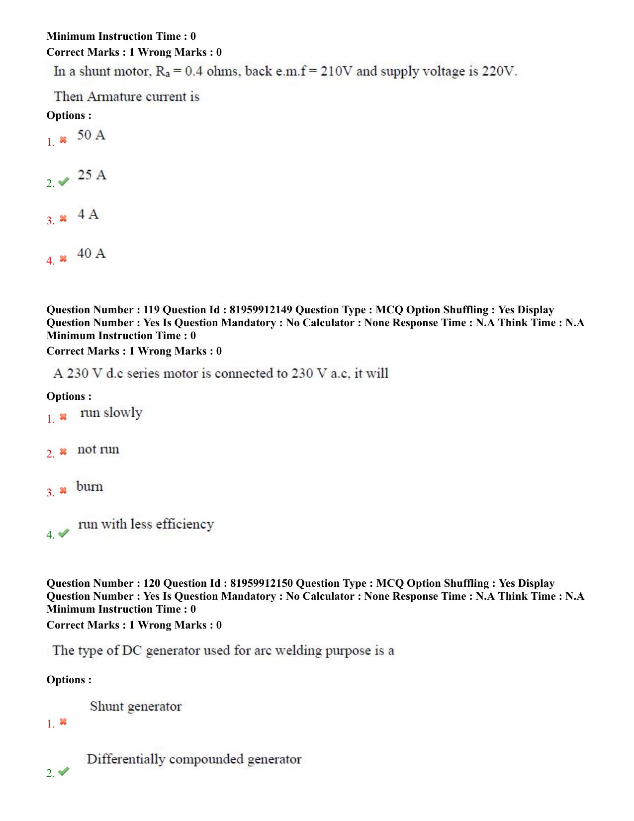 TS ECET 2022 Electrical and Electronics Engineering Question Paper - Page 57