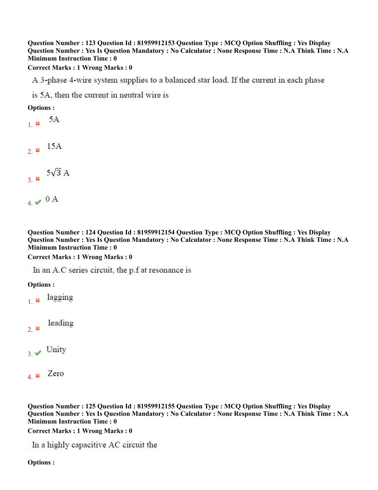 TS ECET 2022 Electrical and Electronics Engineering Question Paper - Page 59