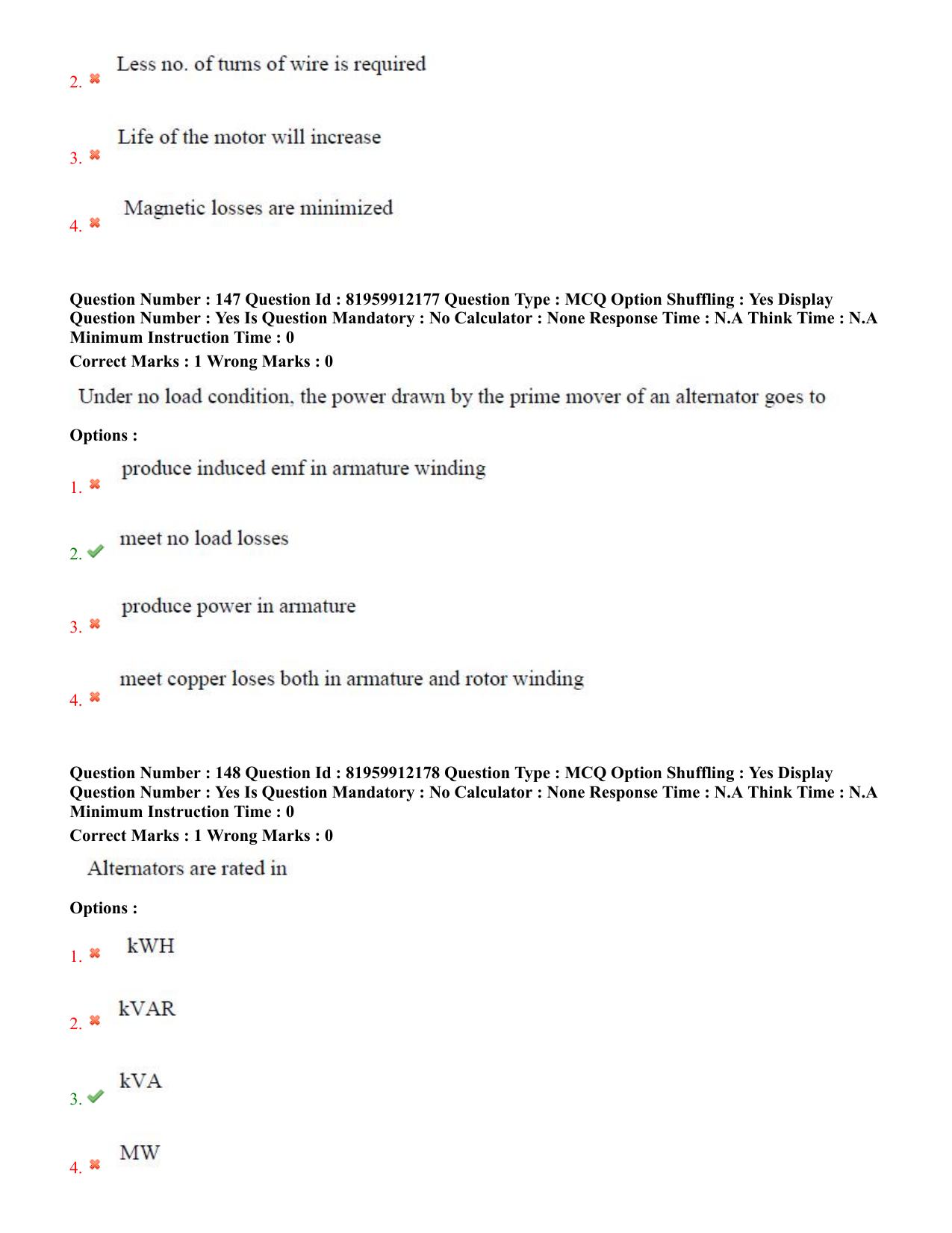 TS ECET 2022 Electrical and Electronics Engineering Question Paper - Page 69