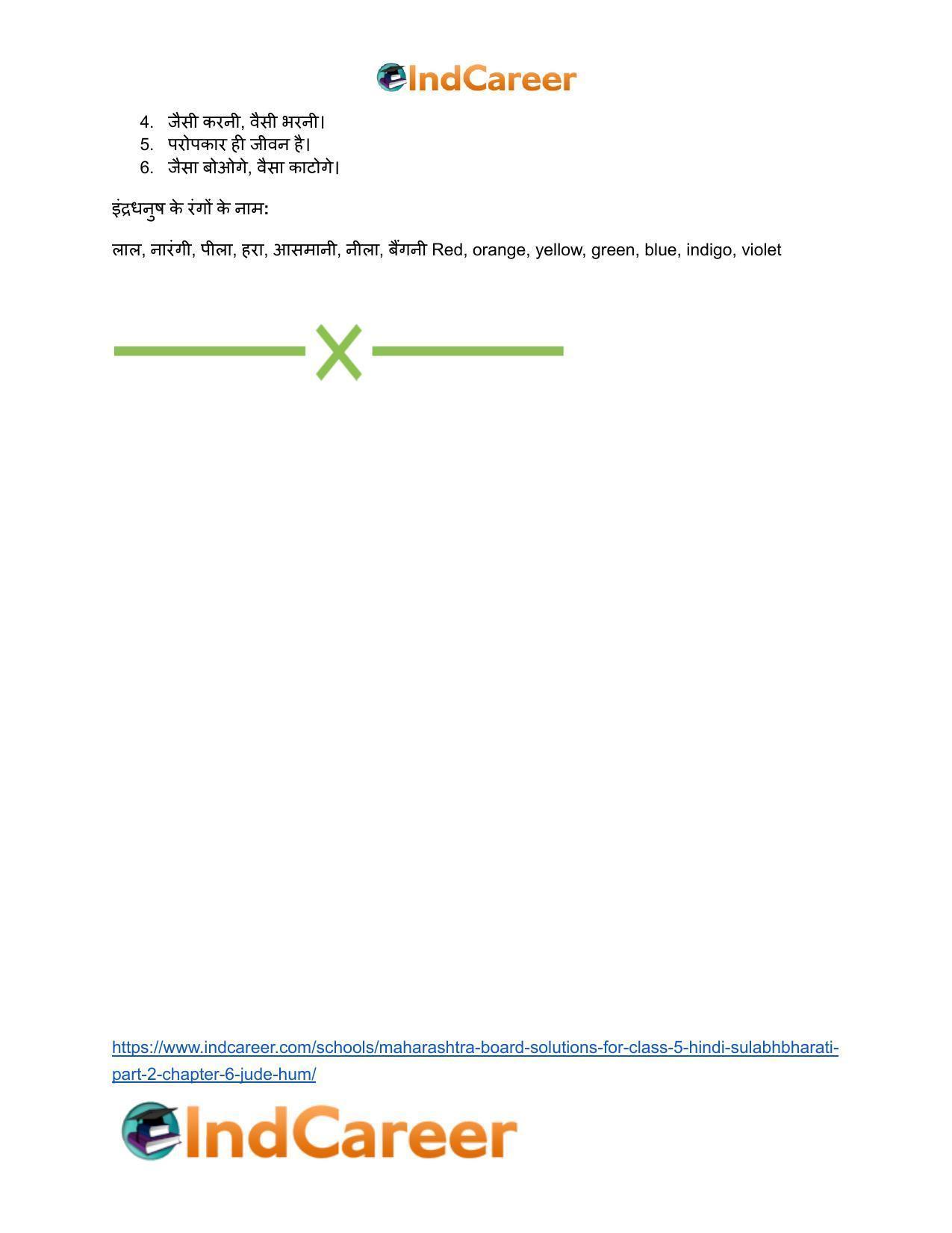 Maharashtra Board Solutions for Class 5- Hindi Sulabhbharati (Part 2): Chapter 6- जुड़े हम - Page 12