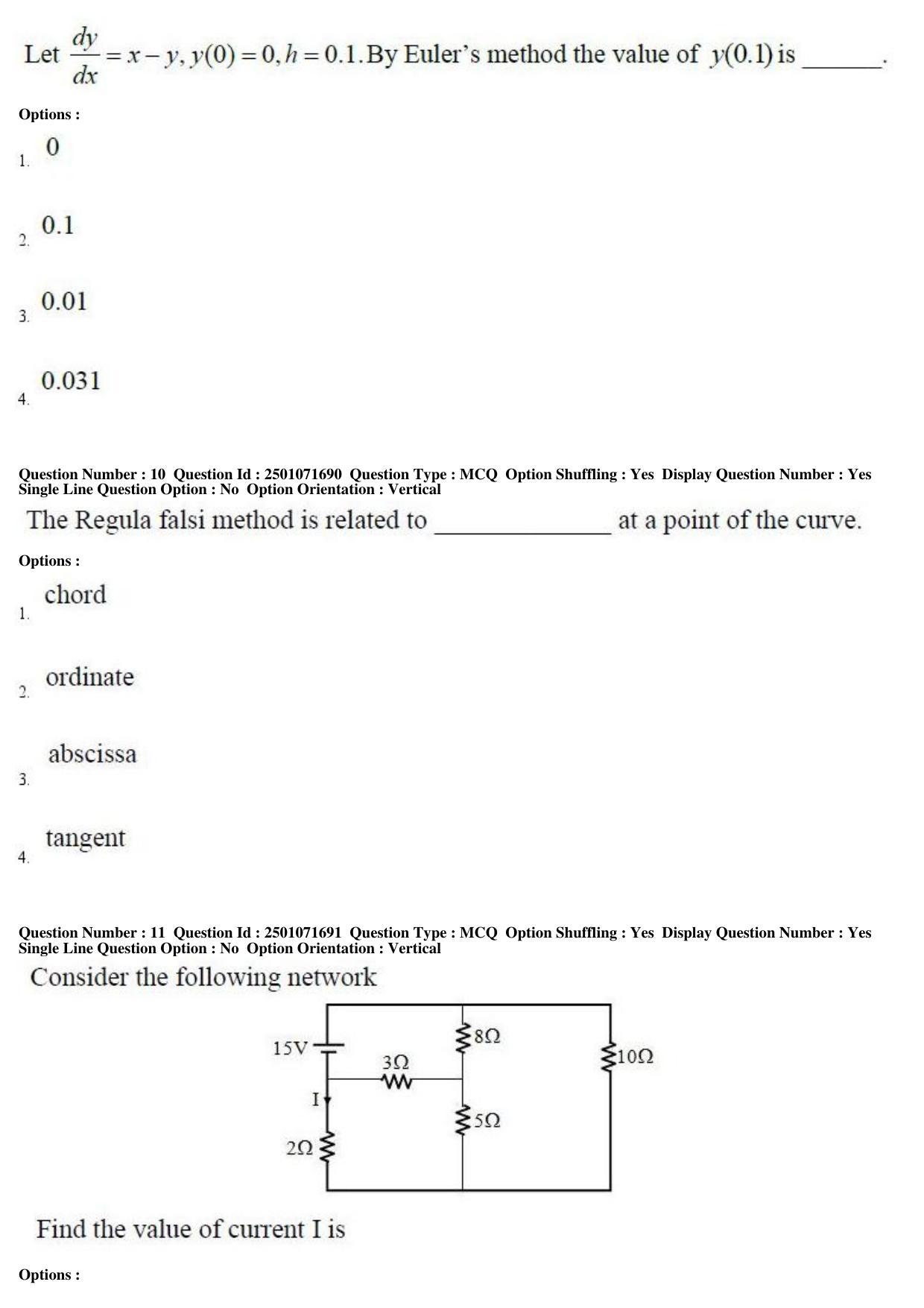TS PGECET 2019: Instrumentation Engineering Question Papers - Page 5
