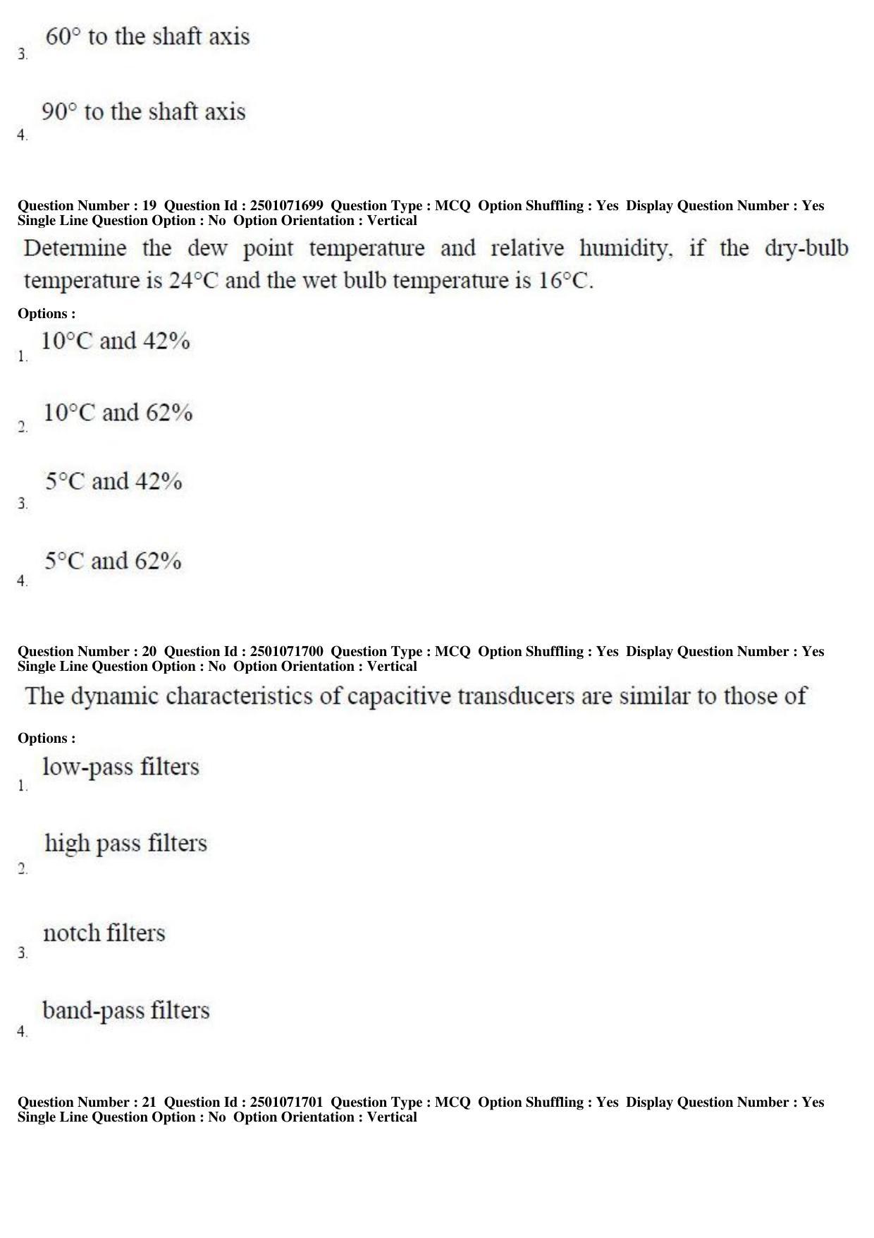 TS PGECET 2019: Instrumentation Engineering Question Papers - Page 9