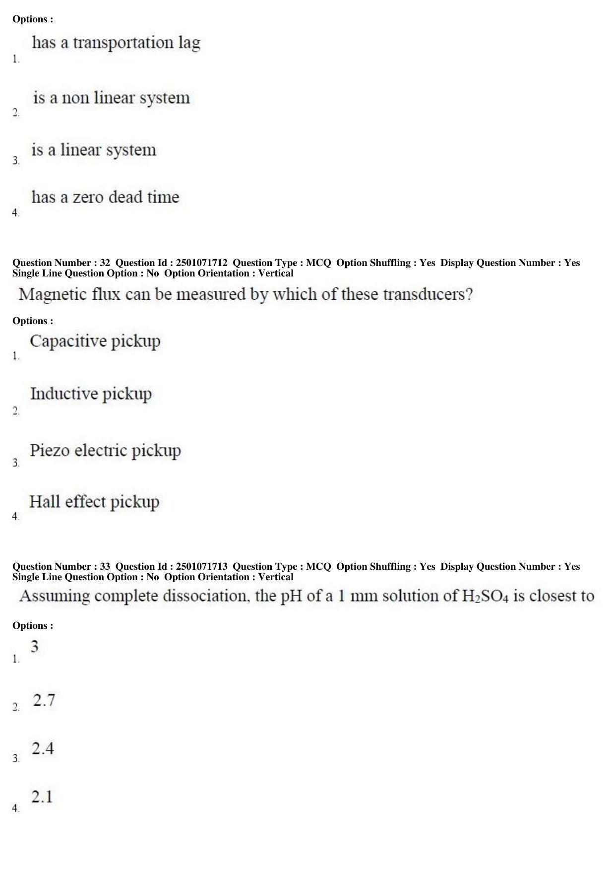 TS PGECET 2019: Instrumentation Engineering Question Papers - Page 14