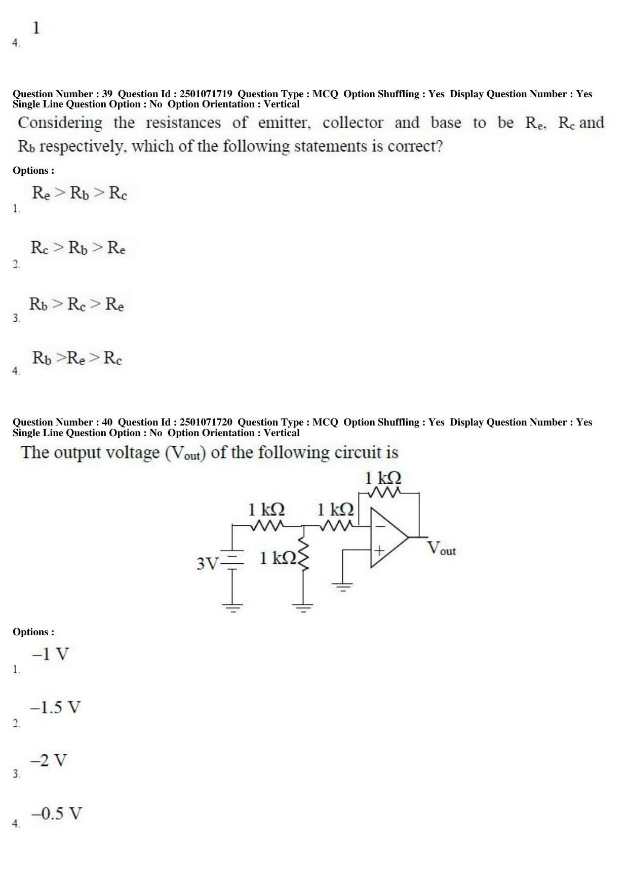 TS PGECET 2019: Instrumentation Engineering Question Papers - Page 17