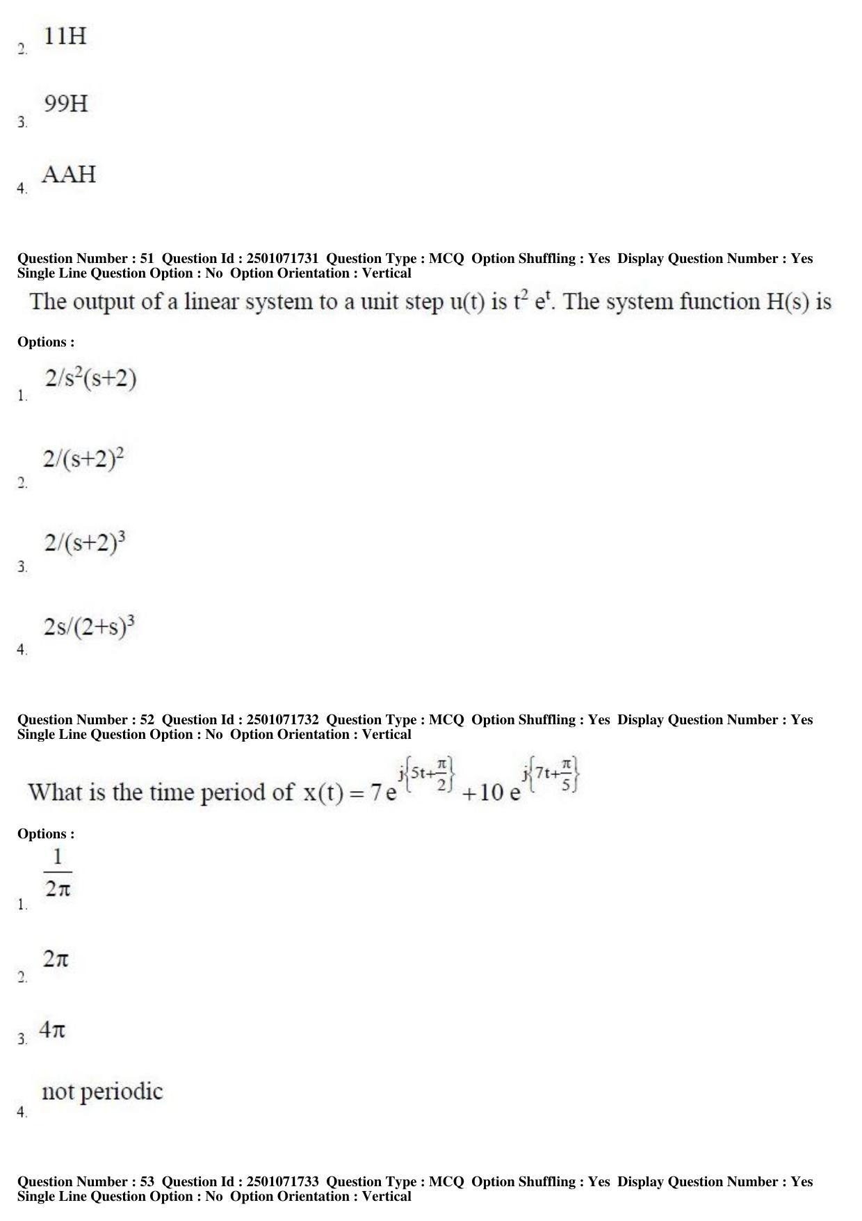 TS PGECET 2019: Instrumentation Engineering Question Papers - Page 22