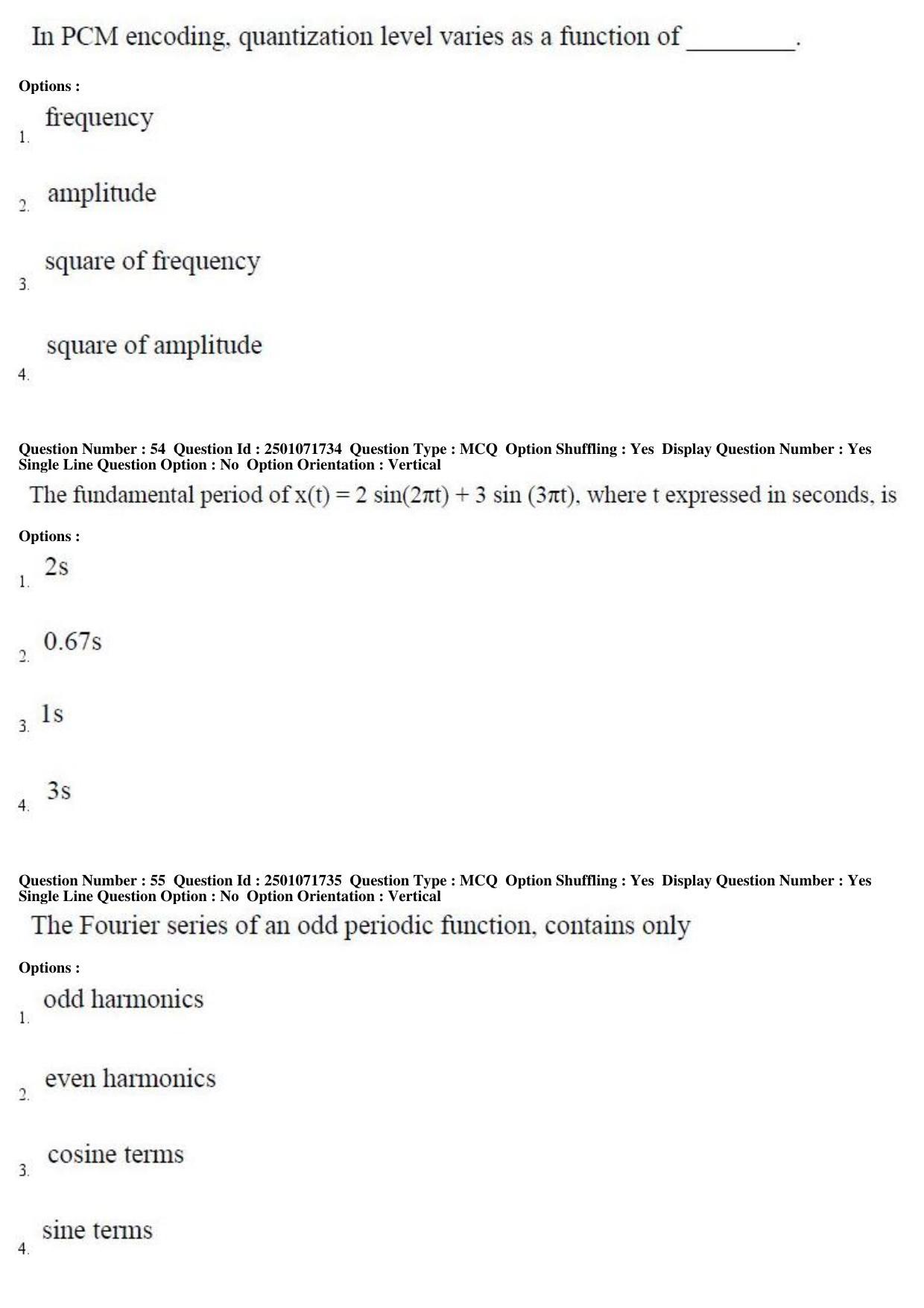 TS PGECET 2019: Instrumentation Engineering Question Papers - Page 23