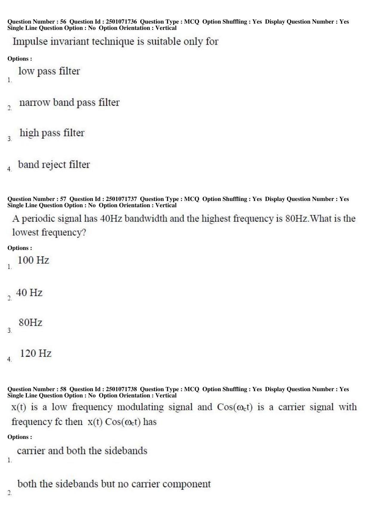 TS PGECET 2019: Instrumentation Engineering Question Papers - Page 24