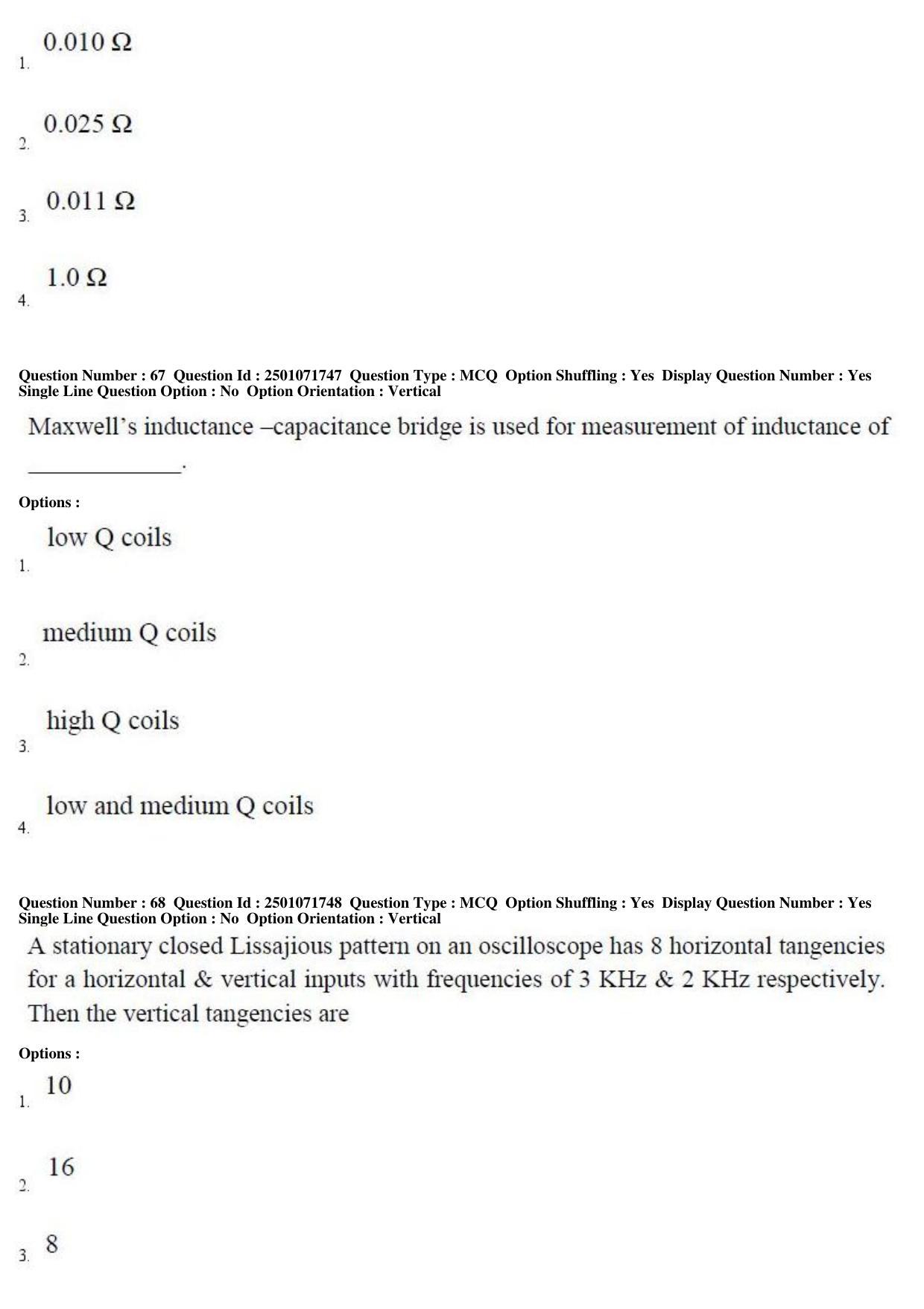 TS PGECET 2019: Instrumentation Engineering Question Papers - Page 28