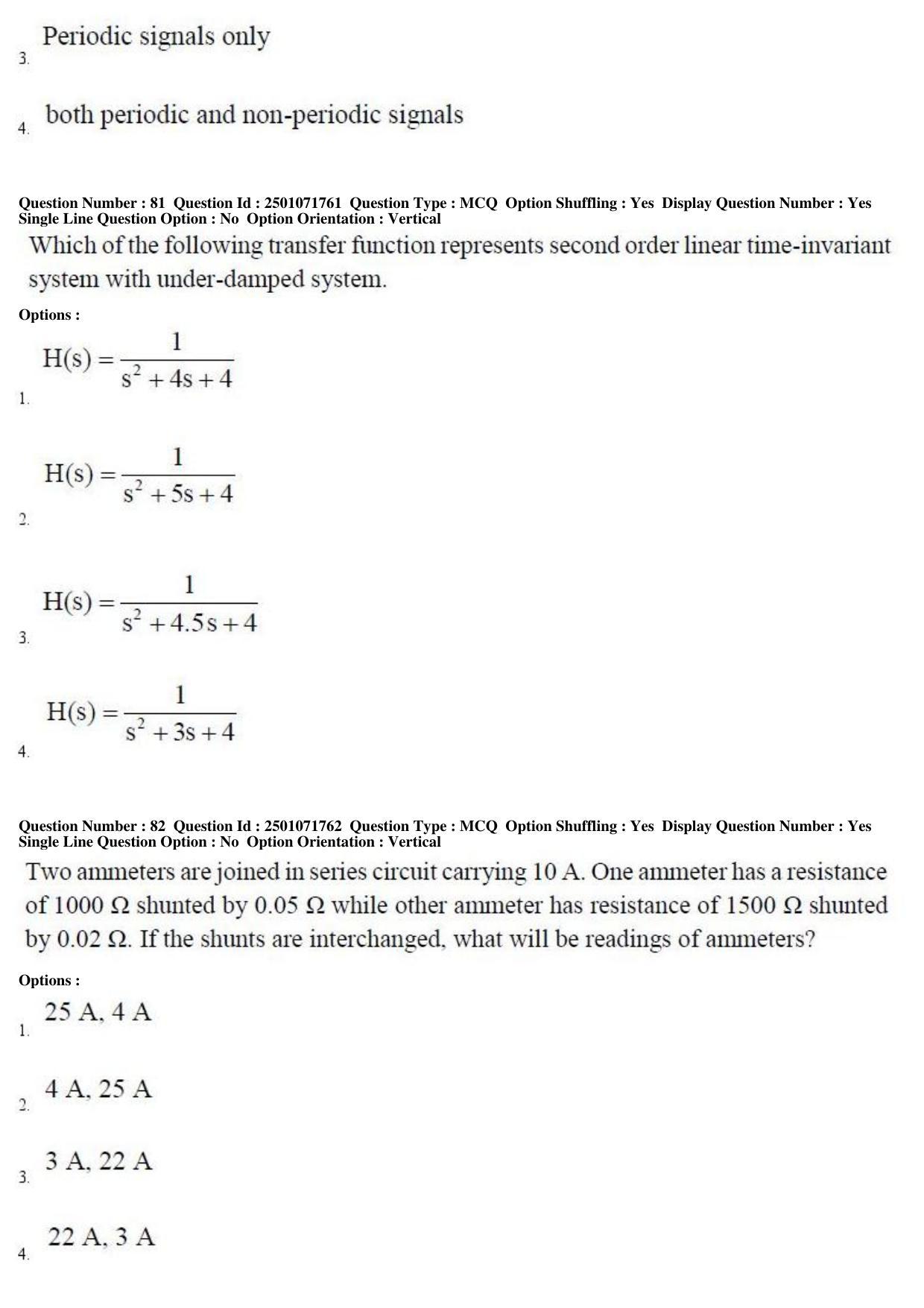 TS PGECET 2019: Instrumentation Engineering Question Papers - Page 34