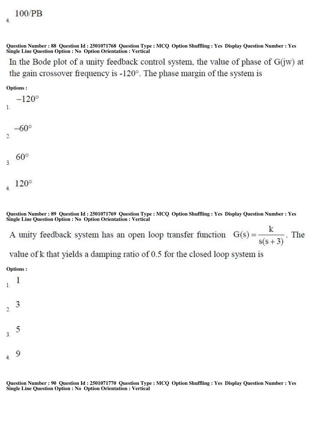 TS PGECET 2019: Instrumentation Engineering Question Papers - Page 37
