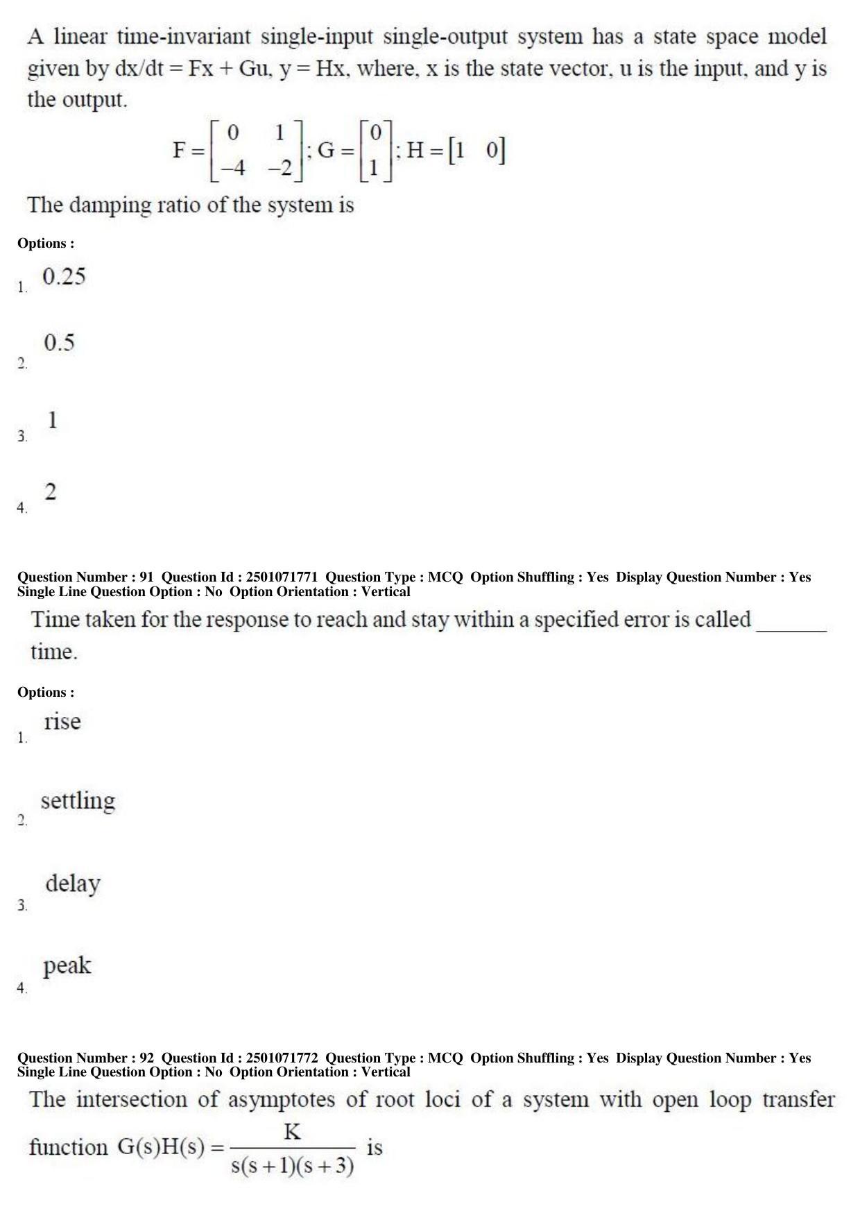 TS PGECET 2019: Instrumentation Engineering Question Papers - Page 38