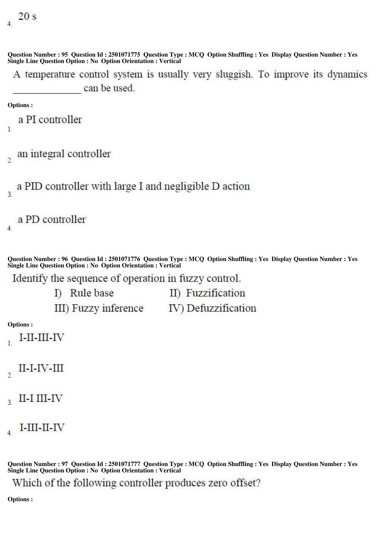 TS PGECET 2019: Instrumentation Engineering Question Papers - Page 40