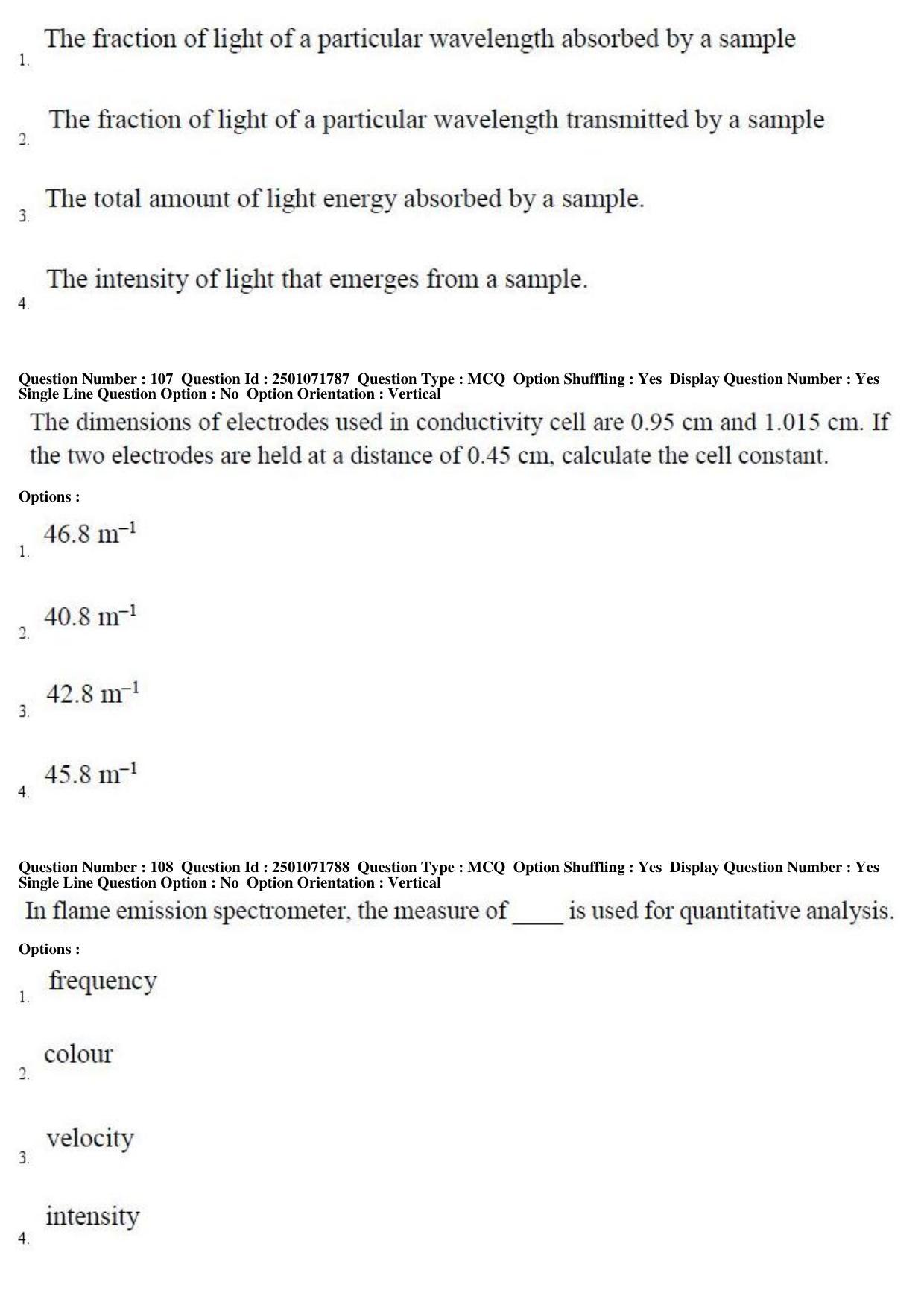 TS PGECET 2019: Instrumentation Engineering Question Papers - Page 45