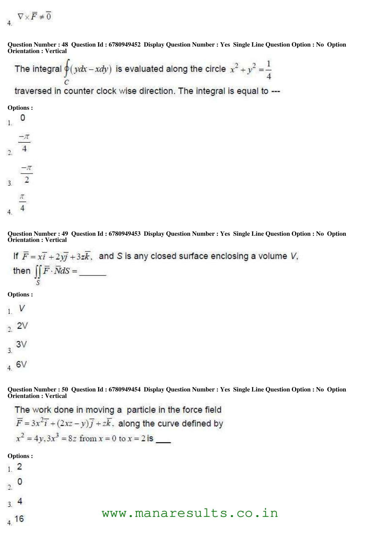 AP ECET 2017 BSc Mathematics Old Previous Question Papers - Page 16