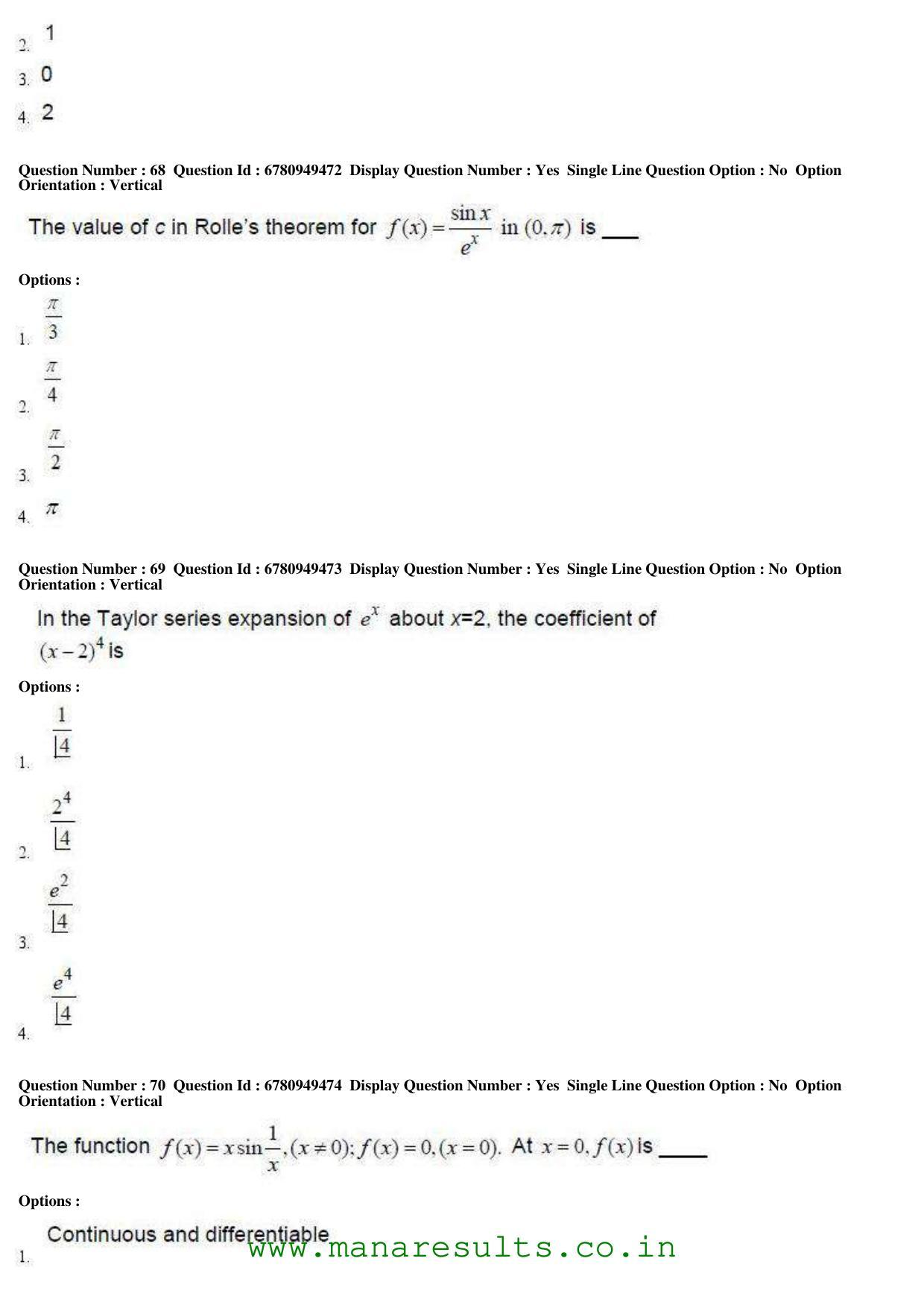AP ECET 2017 BSc Mathematics Old Previous Question Papers - Page 22
