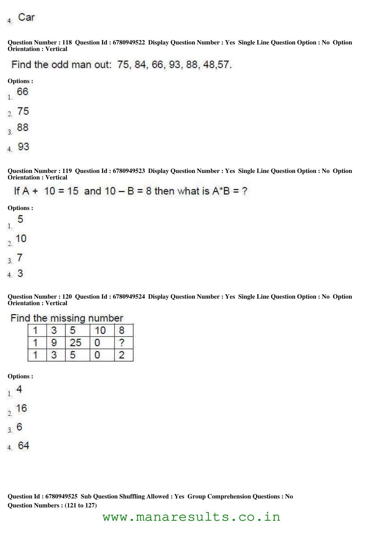 AP ECET 2017 BSc Mathematics Old Previous Question Papers - Page 40