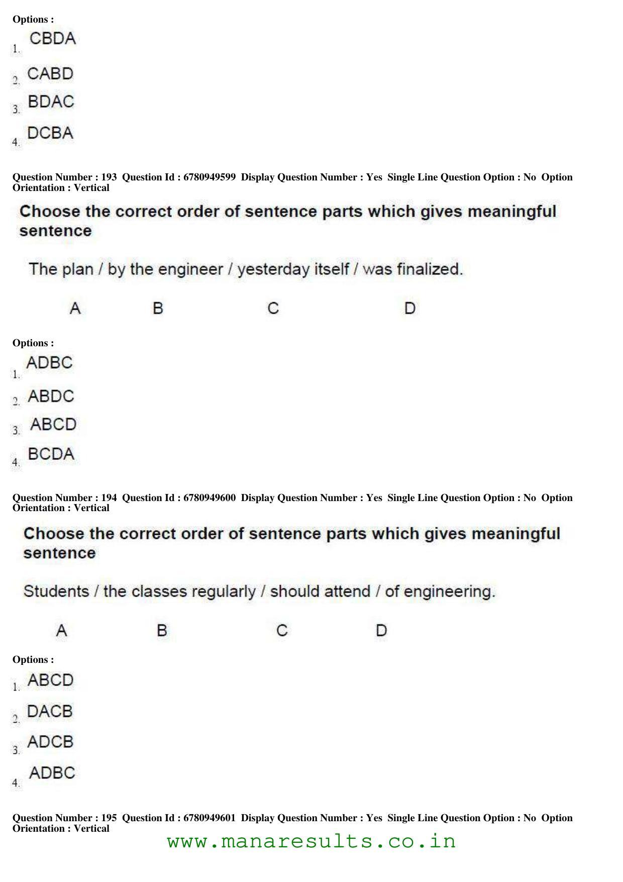 AP ECET 2017 BSc Mathematics Old Previous Question Papers - Page 65