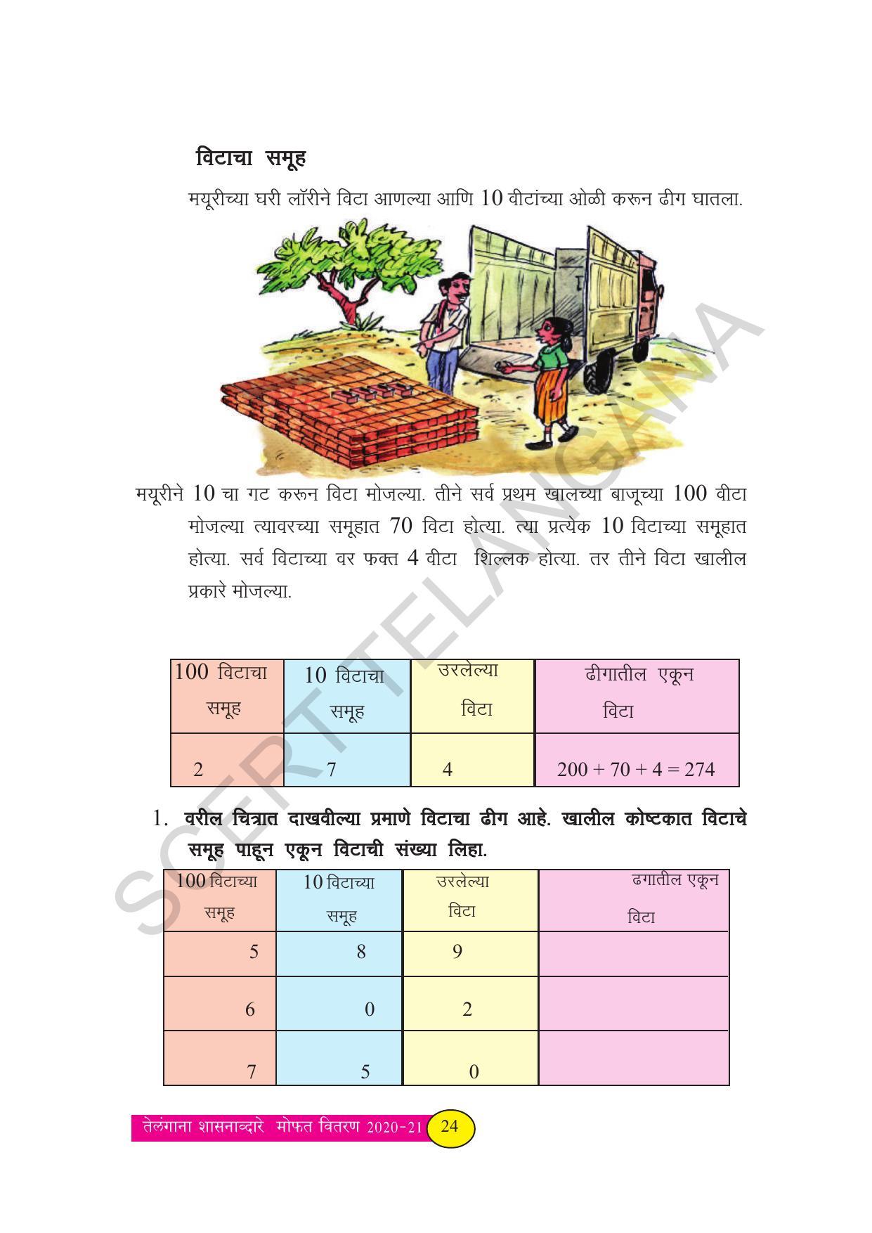 TS SCERT Class 3 Maths (Marathi Medium) Text Book - Page 32