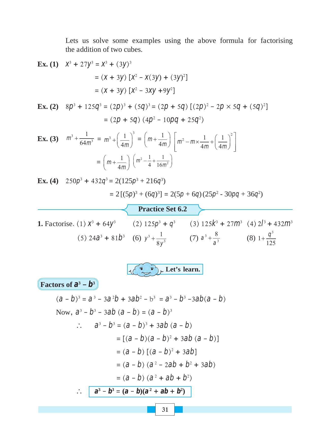 Maharashtra Board Class 8 Maths Textbook - Page 41