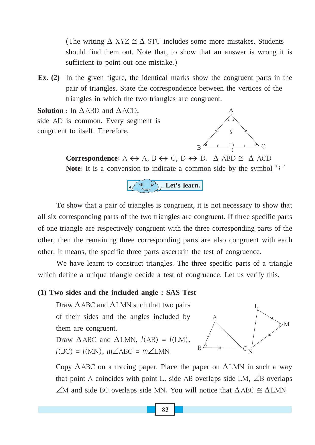 Maharashtra Board Class 8 Maths Textbook - Page 93