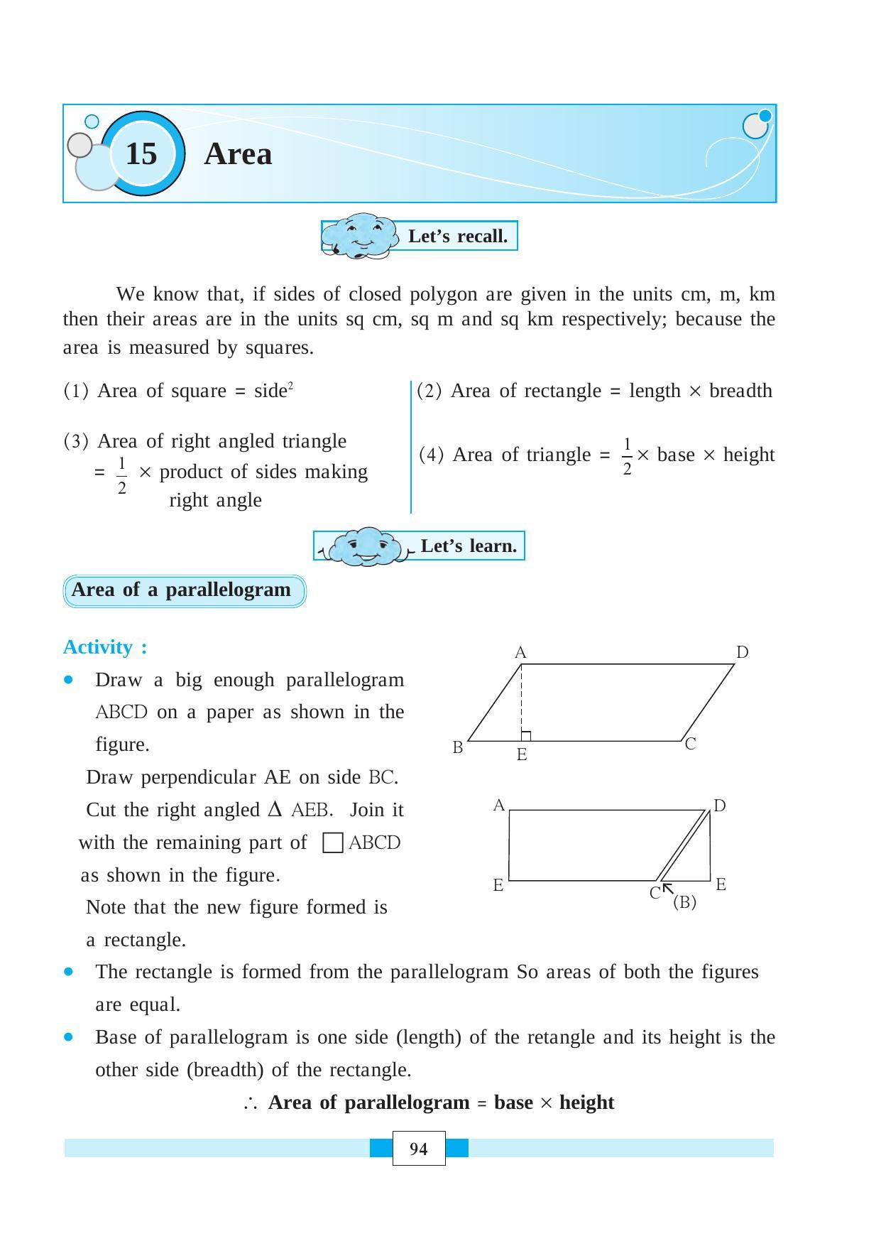 Maharashtra Board Class 8 Maths Textbook - Page 104