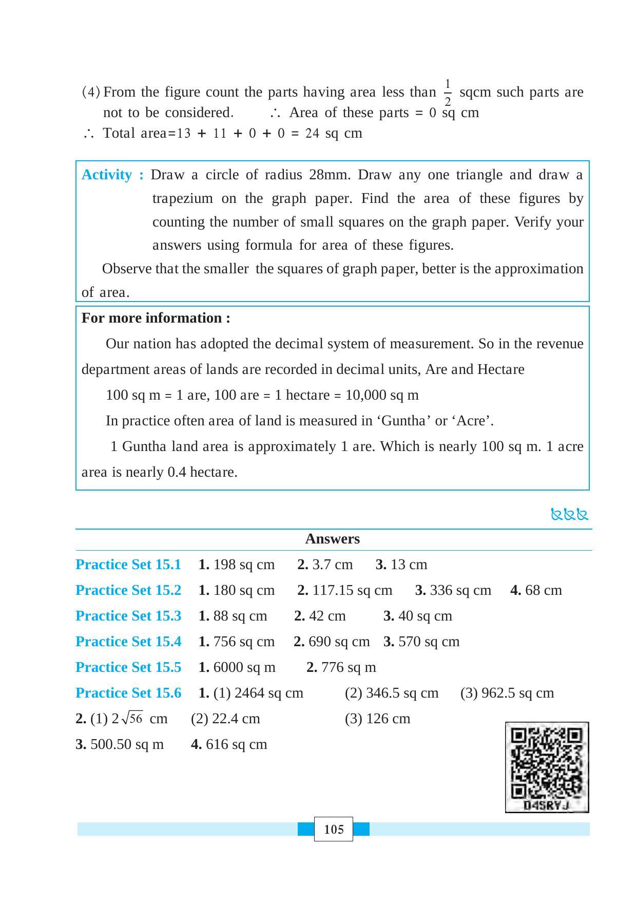 Maharashtra Board Class 8 Maths Textbook - Page 115