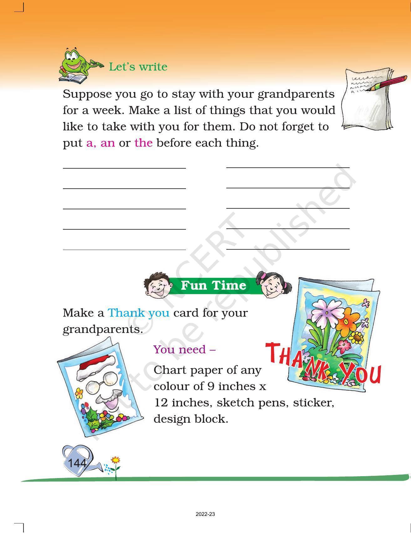 NCERT Book for Class 2 English (Marigold):Chapter 9-Granny Granny Please Comb My Hair - Page 4
