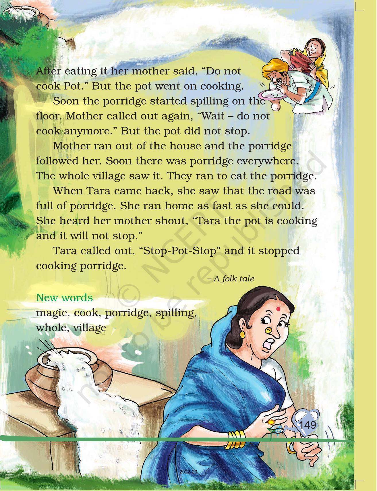 NCERT Book for Class 2 English (Marigold):Chapter 9-Granny Granny Please Comb My Hair - Page 9
