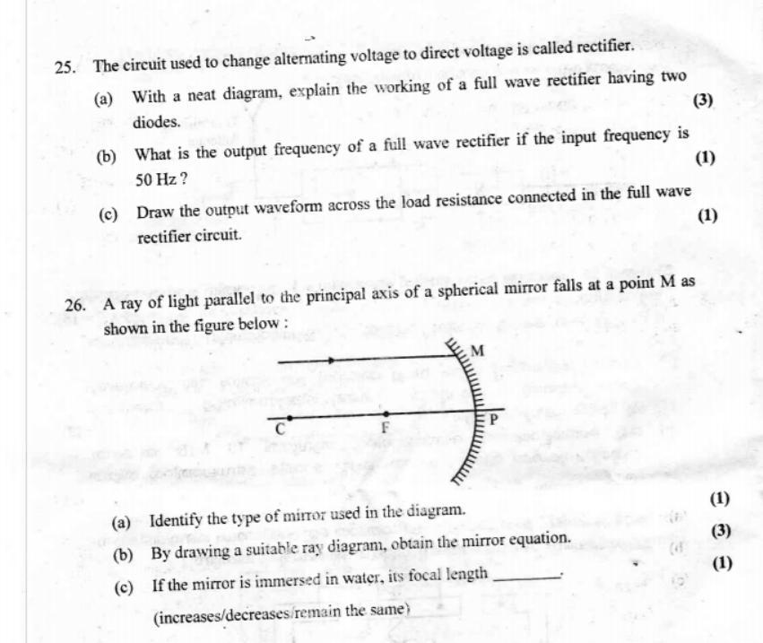 Kerala Plus Two 2019 Physics Question Paper - Page 14