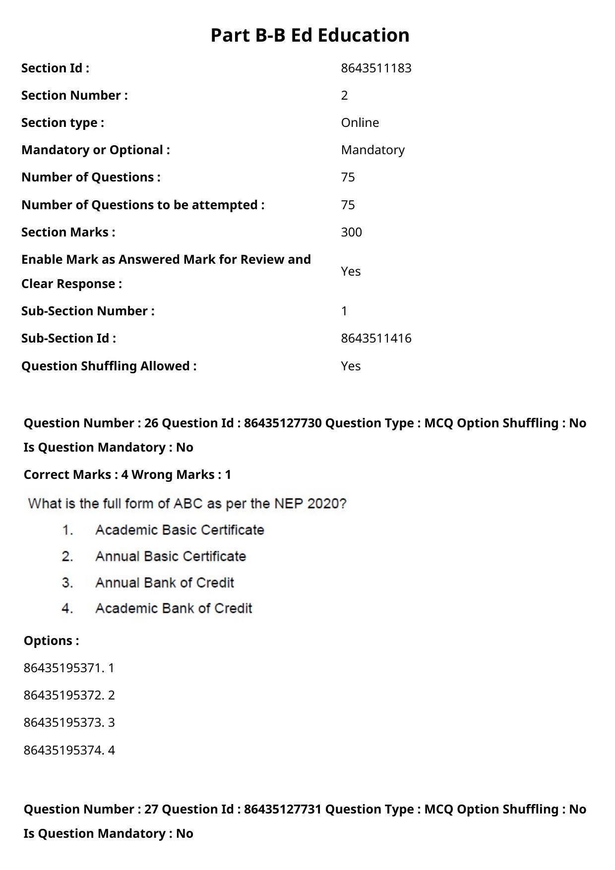 CUET PG 2021 PGQP01 Question Paper - Page 15