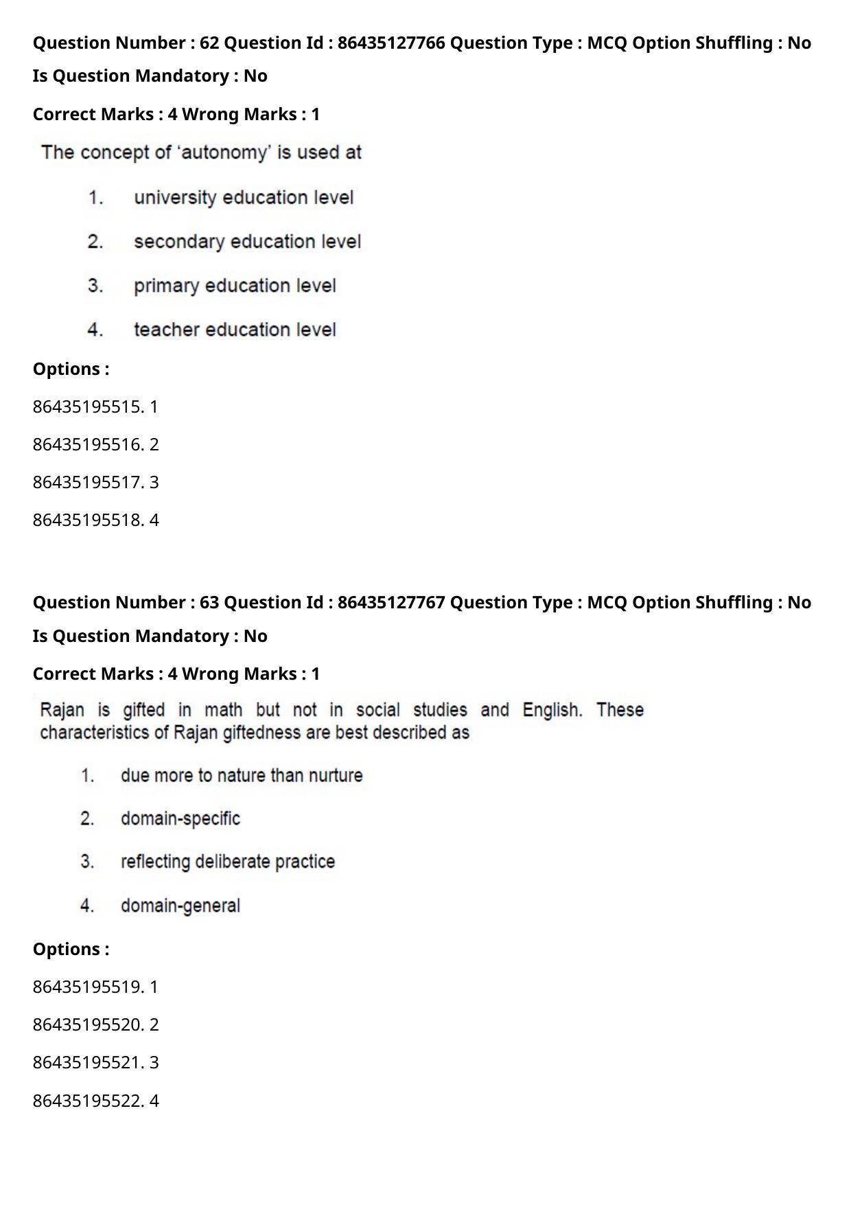 CUET PG 2021 PGQP01 Question Paper - Page 34