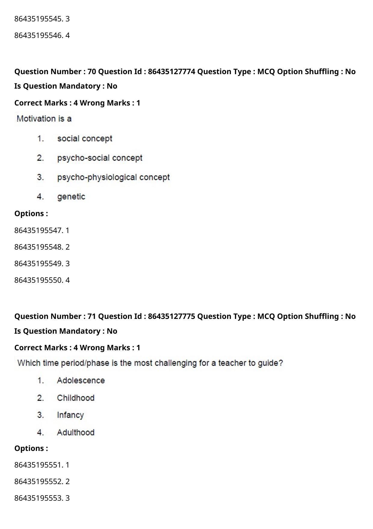 CUET PG 2021 PGQP01 Question Paper - Page 38