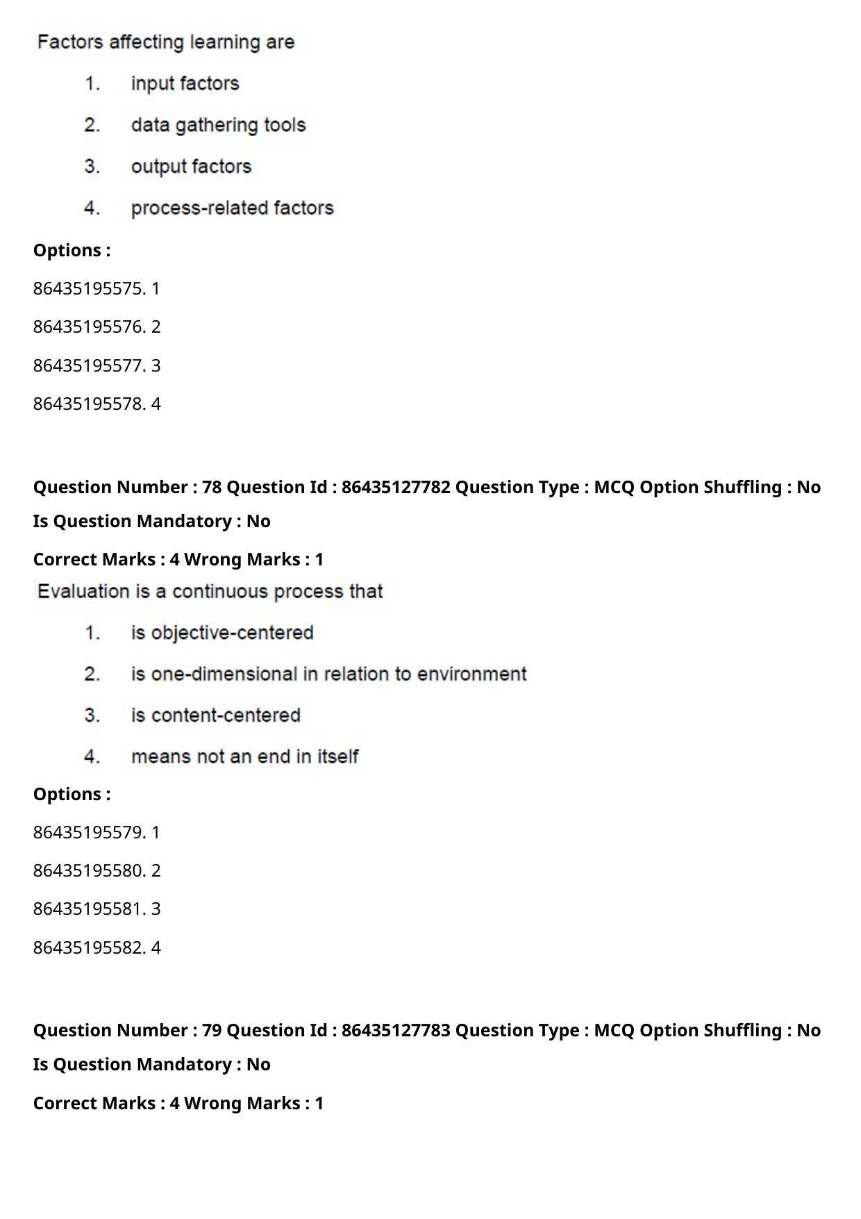 CUET PG 2021 PGQP01 Question Paper - Page 42