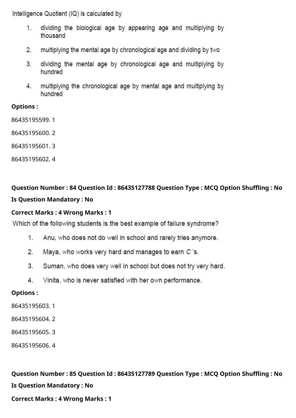 CUET PG 2021 PGQP01 Question Paper - Page 45