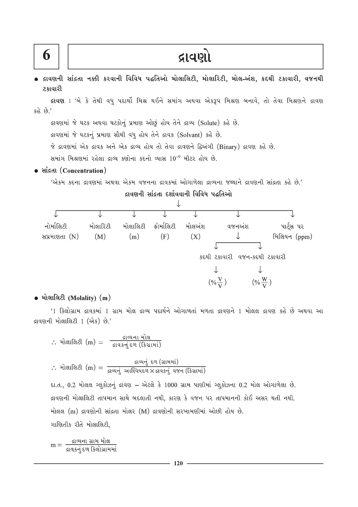 GSEB HSC Chemistry Question Paper (Gujarati Medium)- Chapter 6 - Page 1