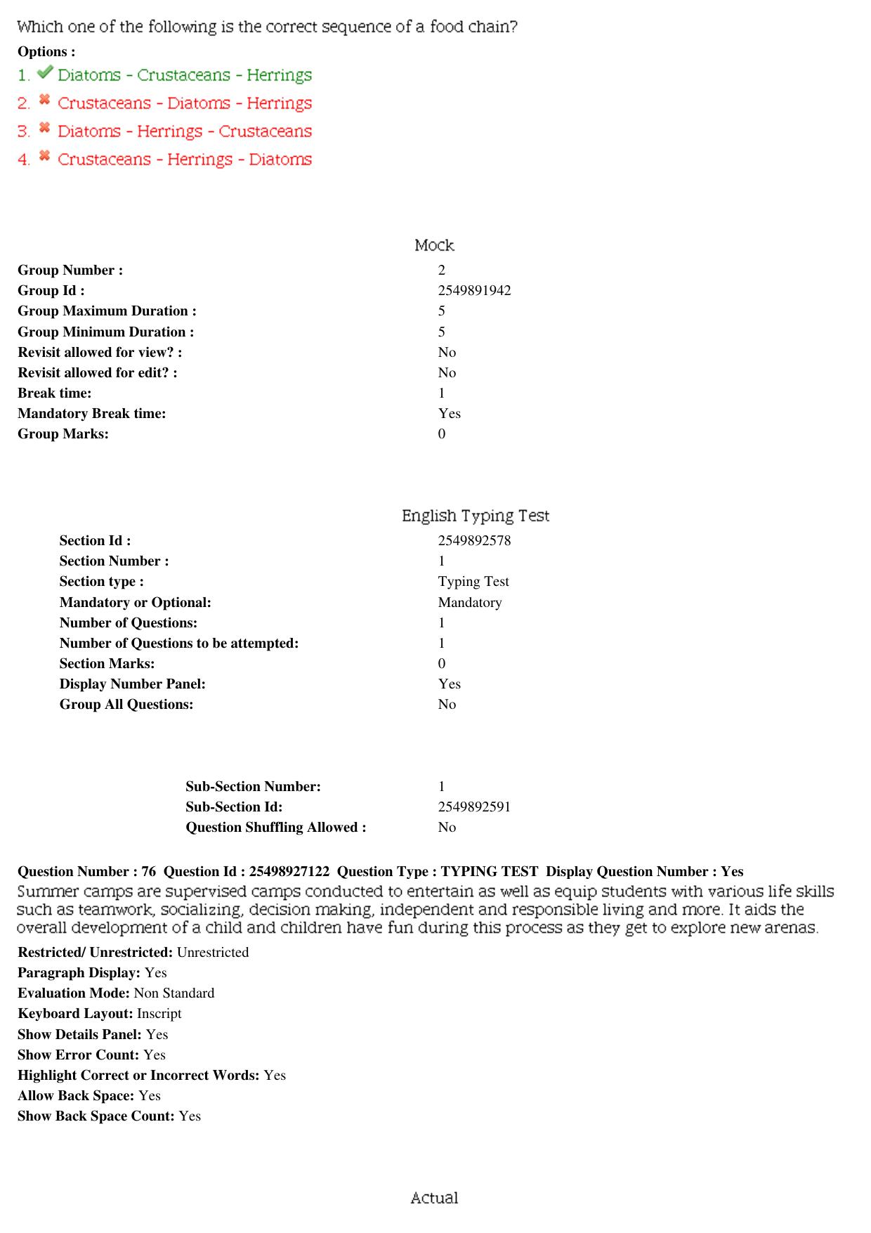 MP CPCT 21st December 2019 CPCT Question Paper Shift 1 T1 - Page 37