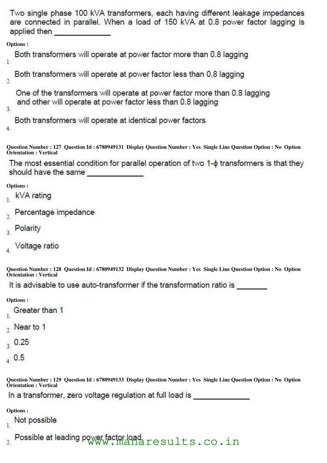 AP ECET 2017 Electrical Electronics Engineering Old Previous Question Papers - Page 40