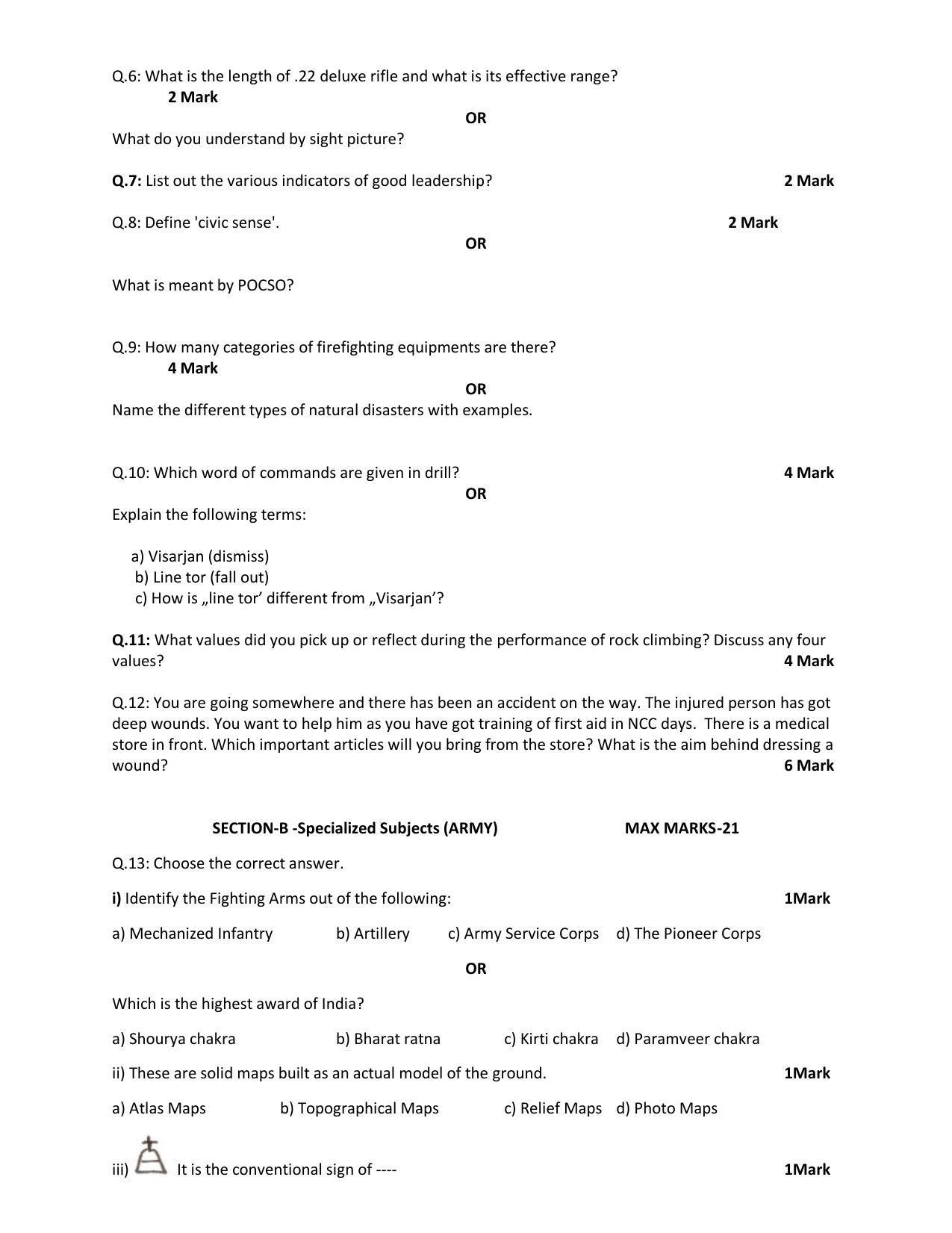 CBSE Class 10 NCC Sample Papers 2023 - Page 4