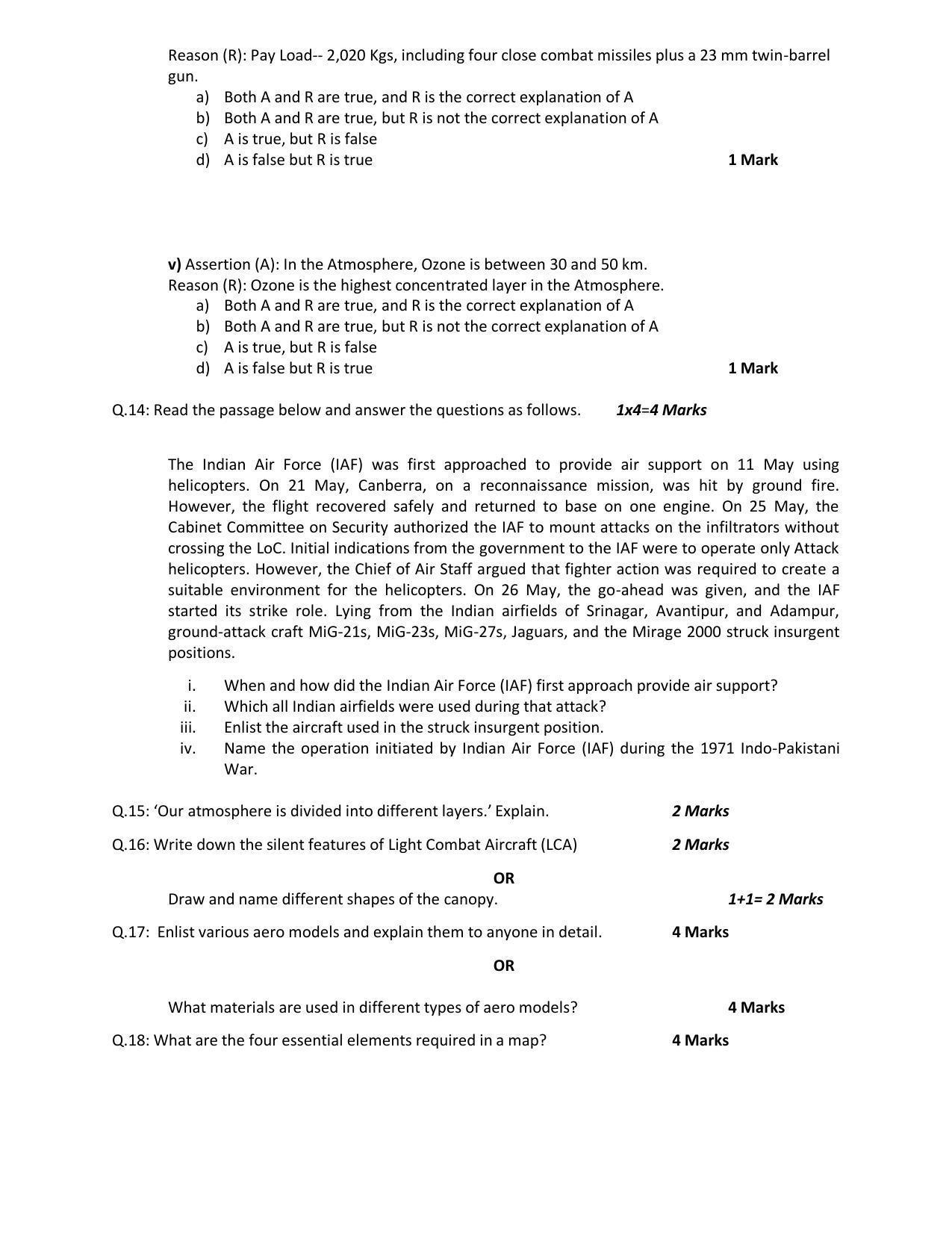 CBSE Class 10 NCC Sample Papers 2023 - Page 8