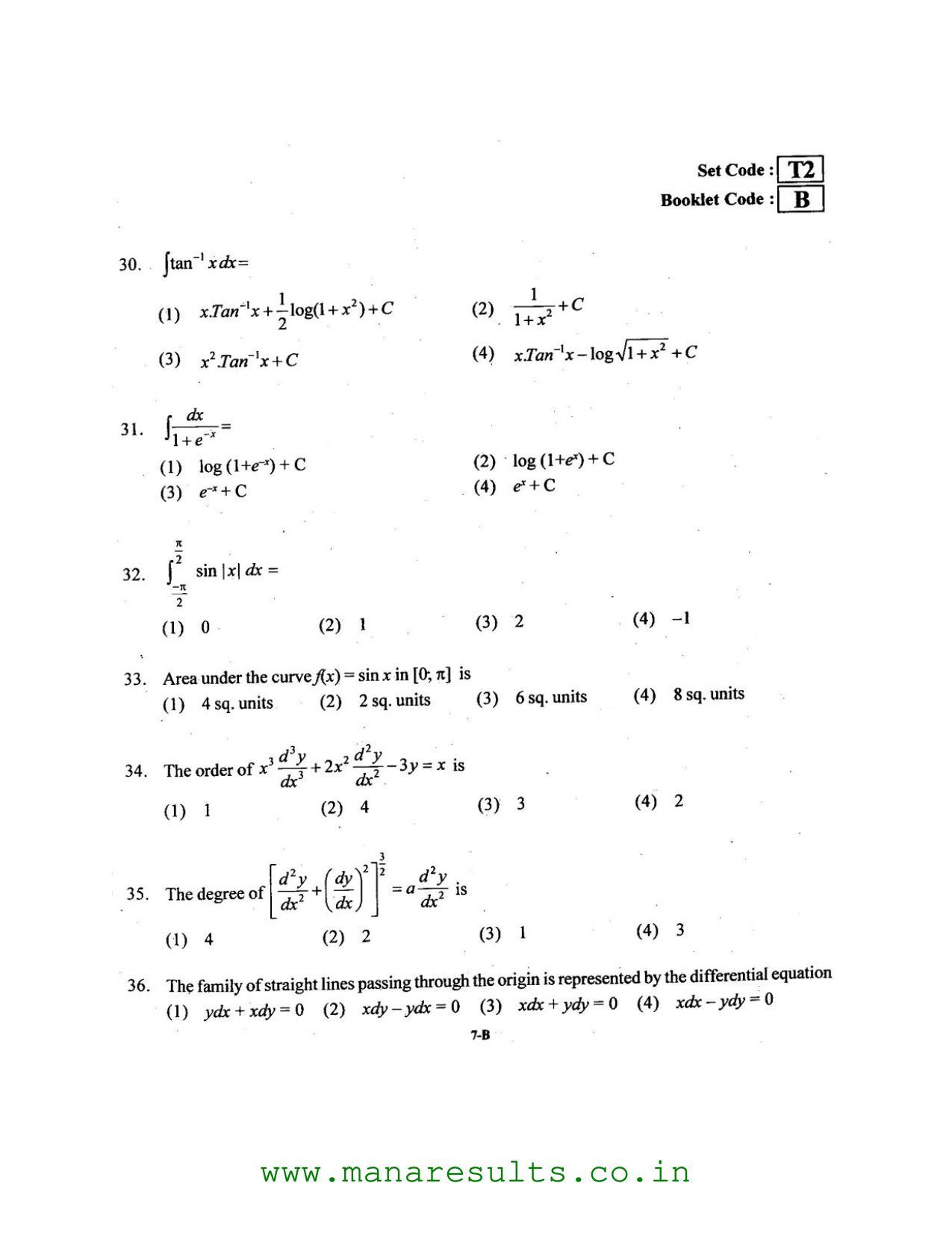 AP ECET 2016 Metallurgical Engineering Old Previous Question Papers - Page 6
