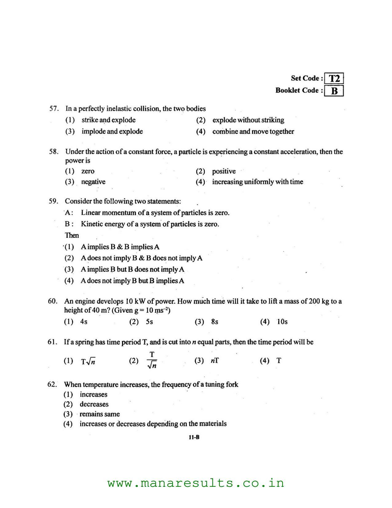 AP ECET 2016 Metallurgical Engineering Old Previous Question Papers - Page 10
