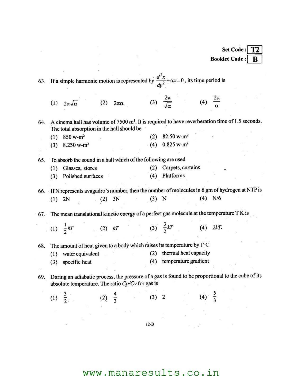 AP ECET 2016 Metallurgical Engineering Old Previous Question Papers - Page 11