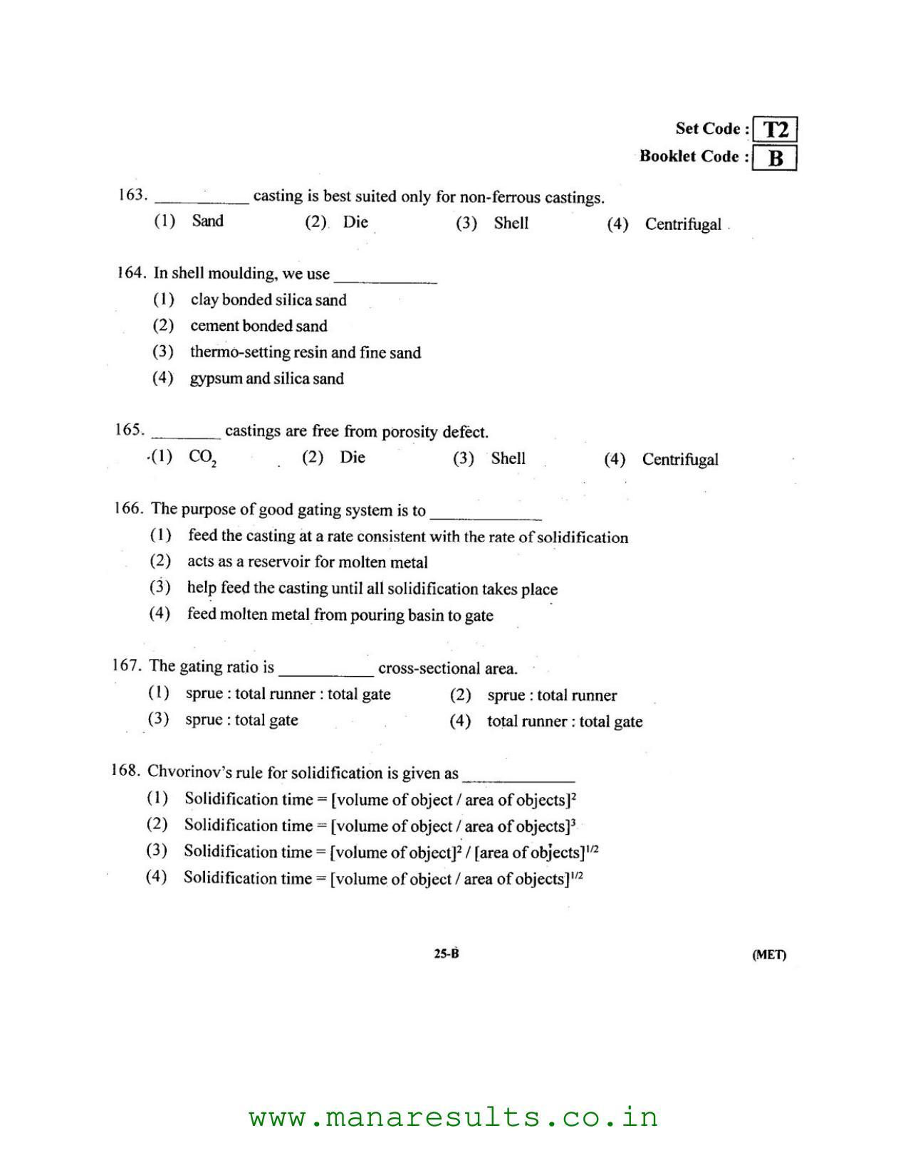 AP ECET 2016 Metallurgical Engineering Old Previous Question Papers - Page 24