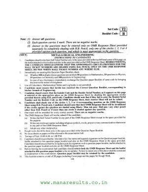 AP ECET 2016 Metallurgical Engineering Old Previous Question Papers