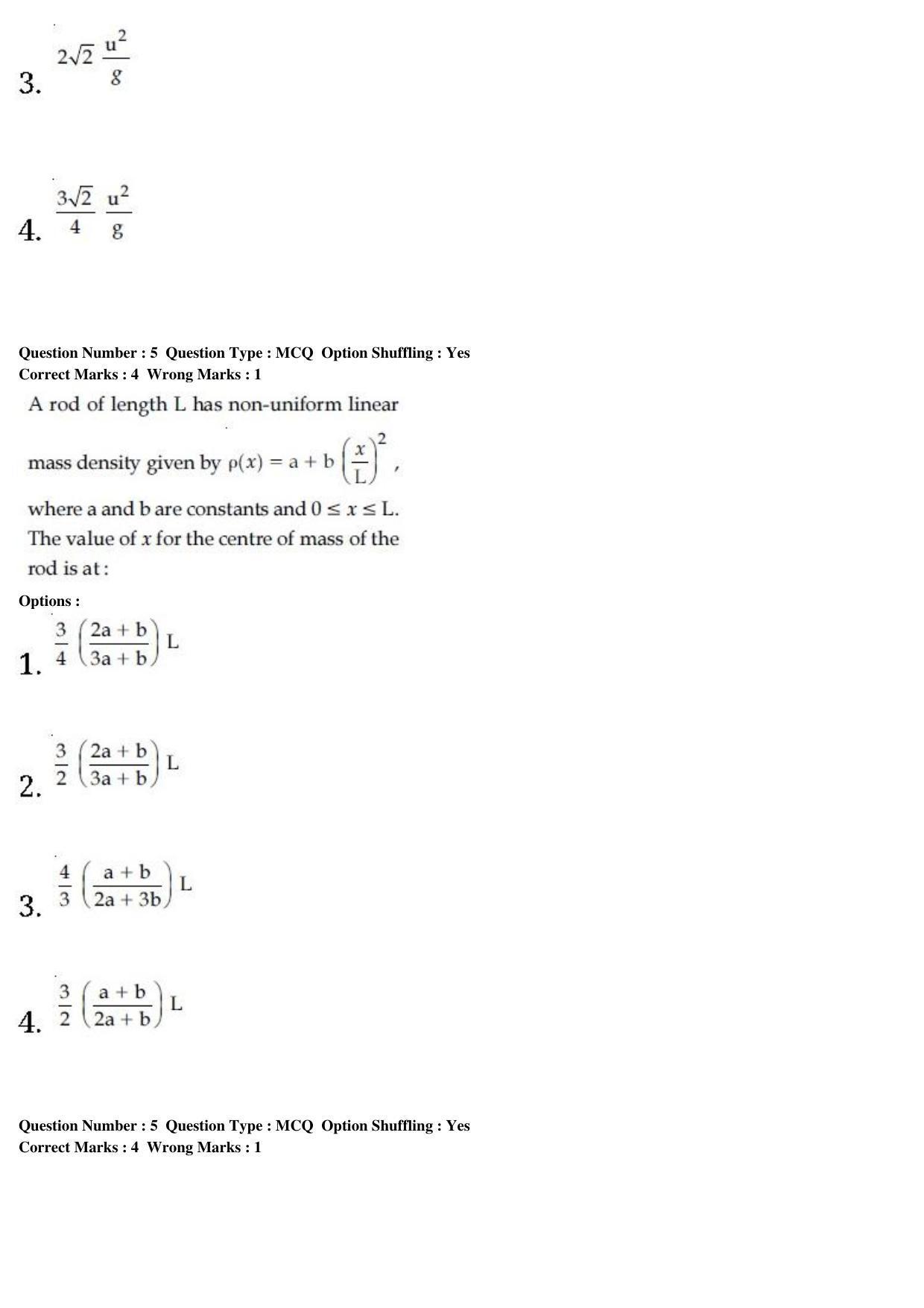JEE Main 2020 Paper I Question Paper (9th Jan 2020 Shift 2) - Page 11