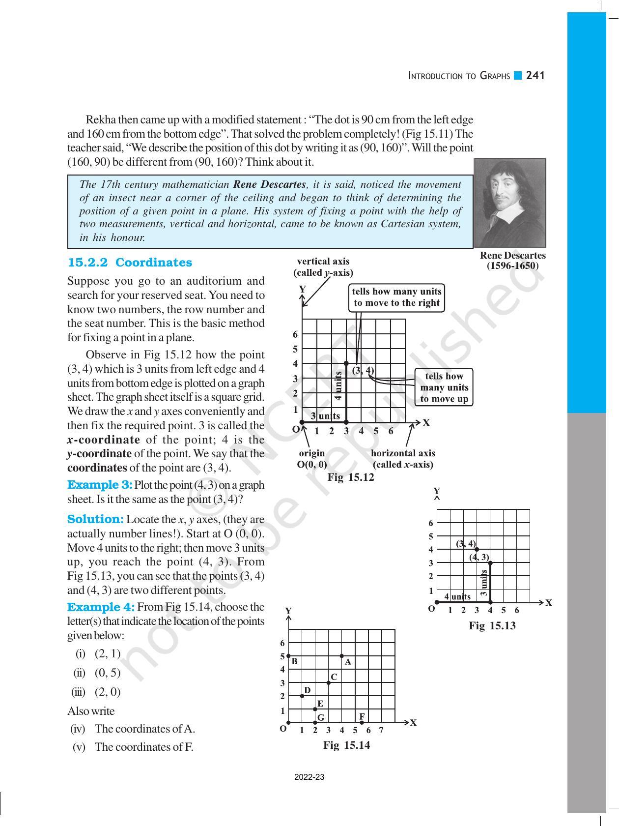 NCERT Book for Class 8 Maths Chapter 15 Introduction to Graphs