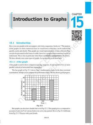 NCERT Book for Class 8 Maths Chapter 15 Introduction to Graphs